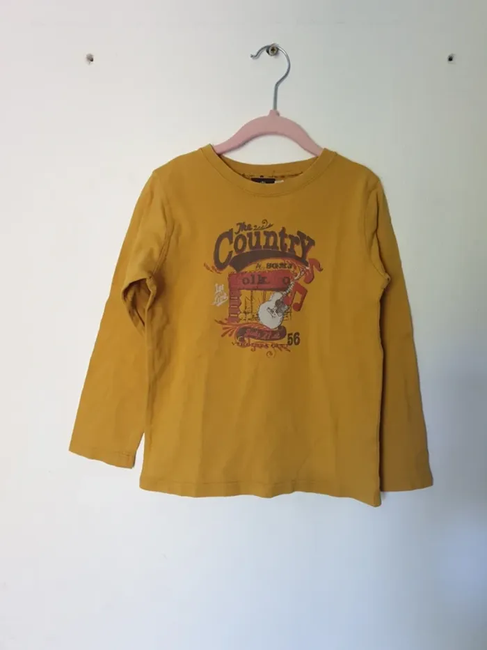 T-shirt manches longues country