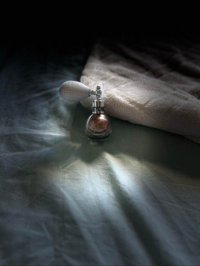 Poudre brillante visage et corps effet doré et bronzé - photo numéro 2