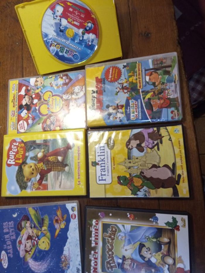 7 DVD pour enfants