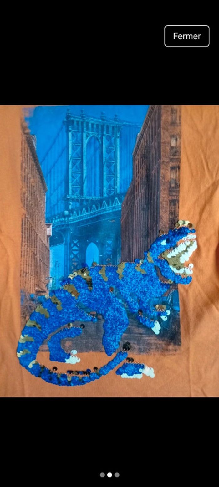 Tee shirt in extenso 6 ans - photo numéro 2
