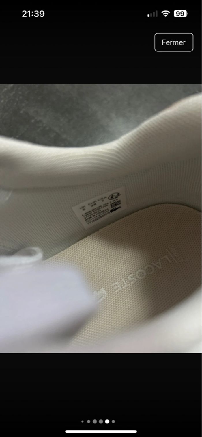 Basket Lacoste - photo numéro 6