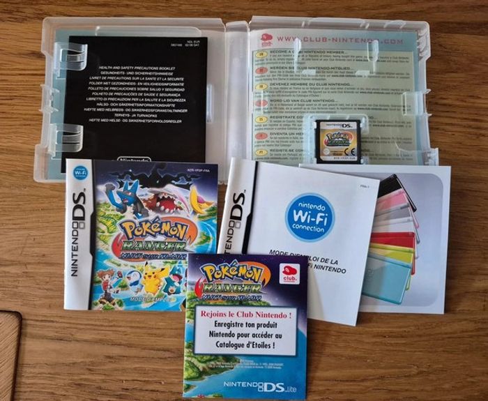 Pokémon Ranger Nuit sur Almia Archi complet Nintendo DS Code Vip Non gratté VF - photo numéro 3