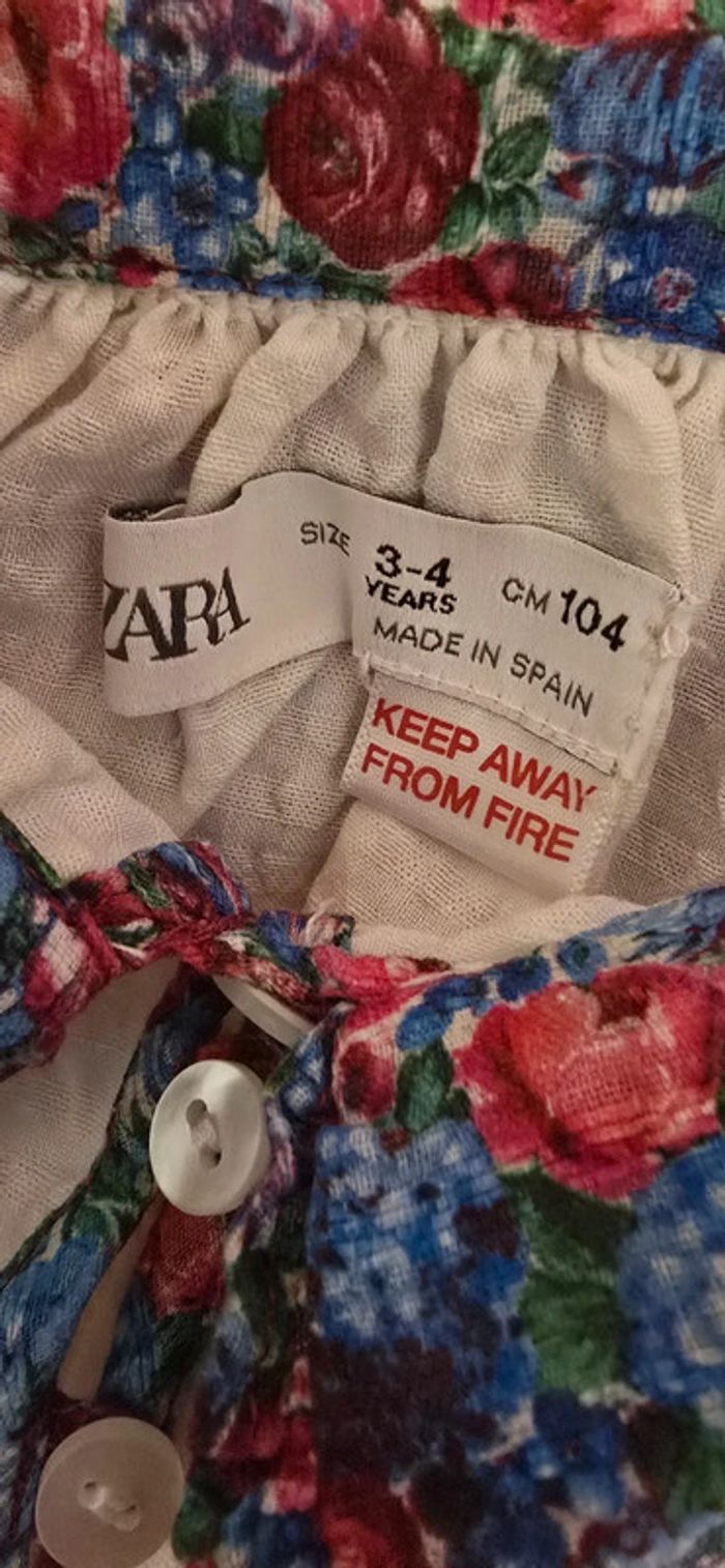 Blouse Zara, 3/4 ans - photo numéro 4