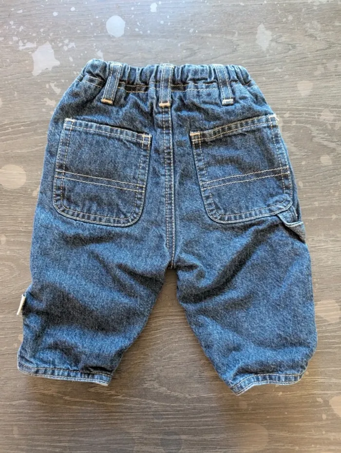 Pantalon jean petit bateau - photo numéro 3