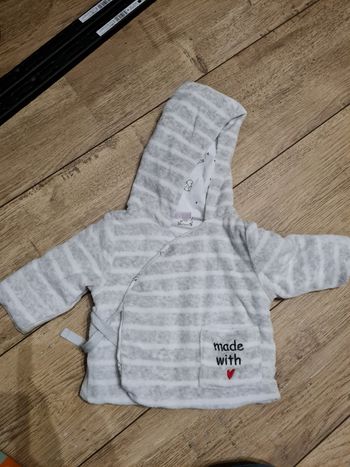 Lot de 2 vestes polaire en 3 mois