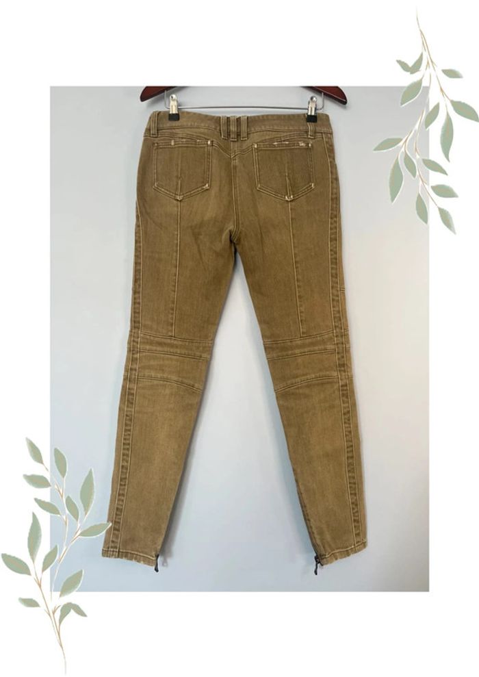 Jean Vert Effet Usé/Déchiré – Balmain – Taille 40 💚 - photo numéro 10