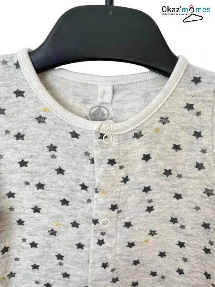 Pyjama / Combinaison longue à étoiles - Petit Bateau 3 mois (60cm) - photo numéro 3