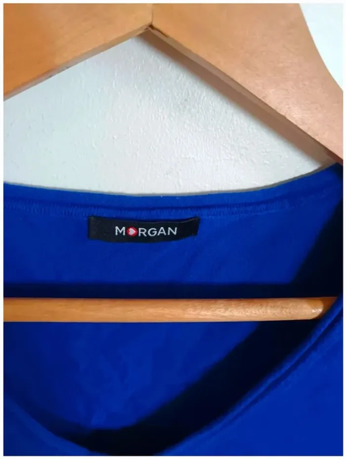 C32 pull bleu Morgan XS - photo numéro 3