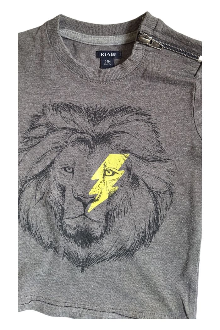 T-shirt gris manches longues – Kiabi – Taille 24 mois 🩶 - photo numéro 4
