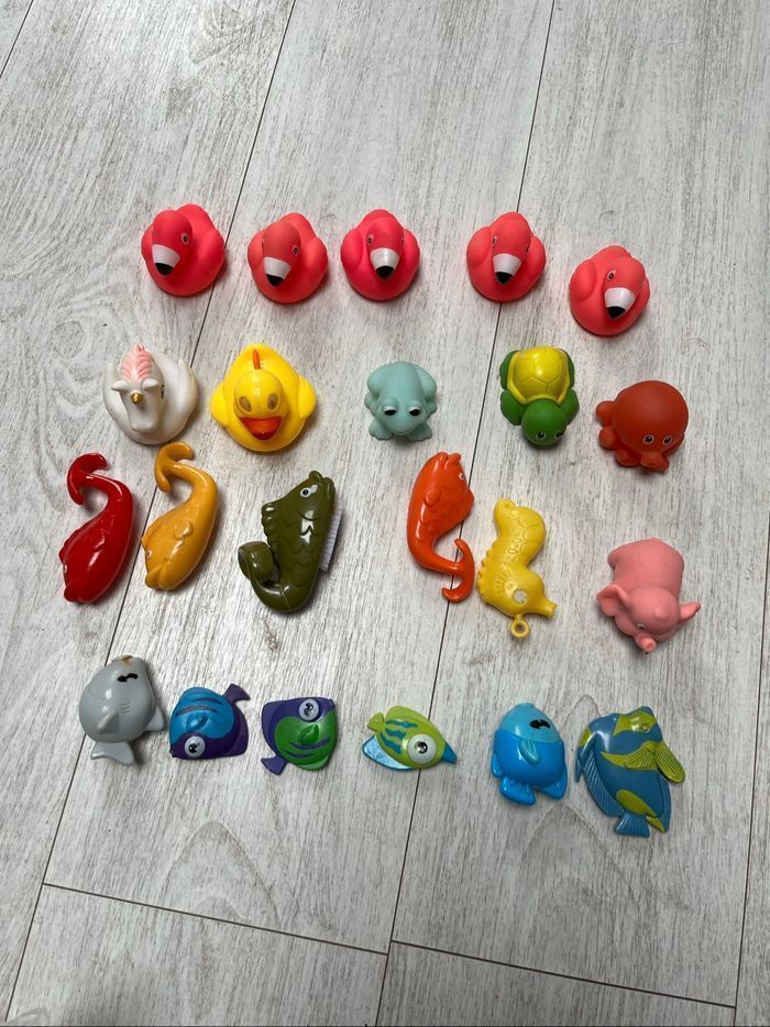 Lot d’animaux pour le bain - photo numéro 2