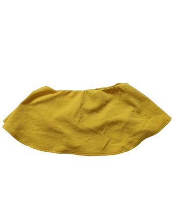 Crop top bandeau évasé