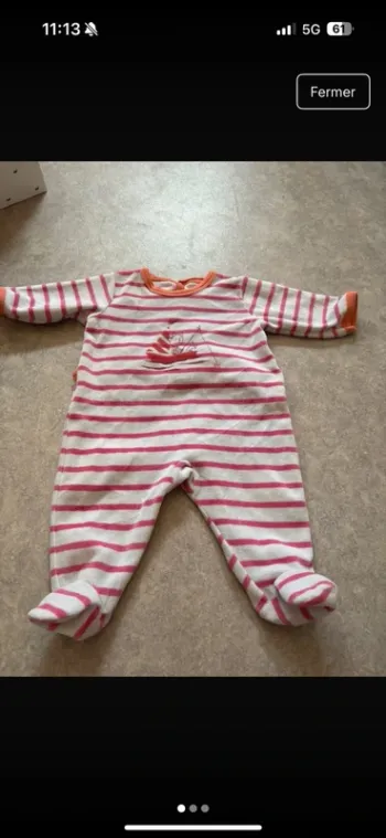 pyjama chaud petit bateau
