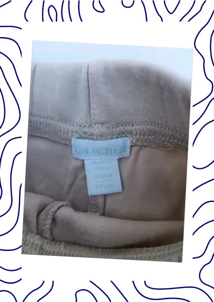 Pantalon 6 mois Obaïbi - photo numéro 2