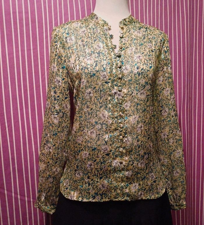Blouses festives légèrement brillant 💚 - photo numéro 4