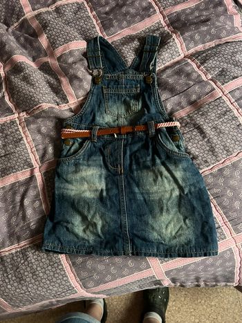 Robe salopette jeans