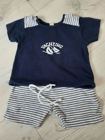 Ensemble shirt T-shirt