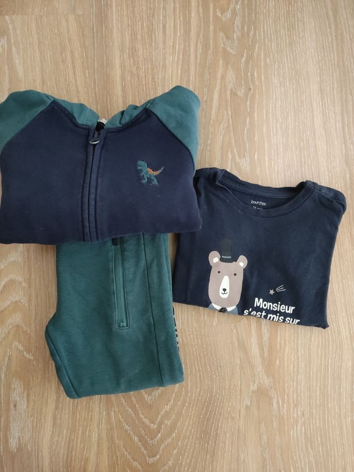 Ensemble + tee-shirt manches longues