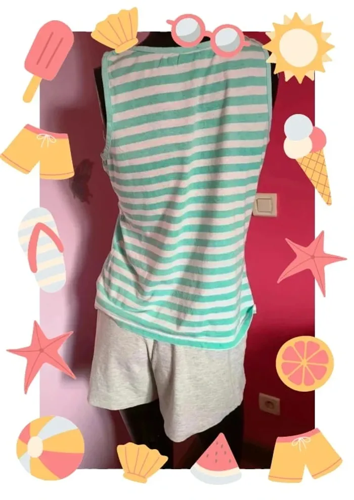 Ensemble pyjama / pyjashort femme Disney - photo numéro 6