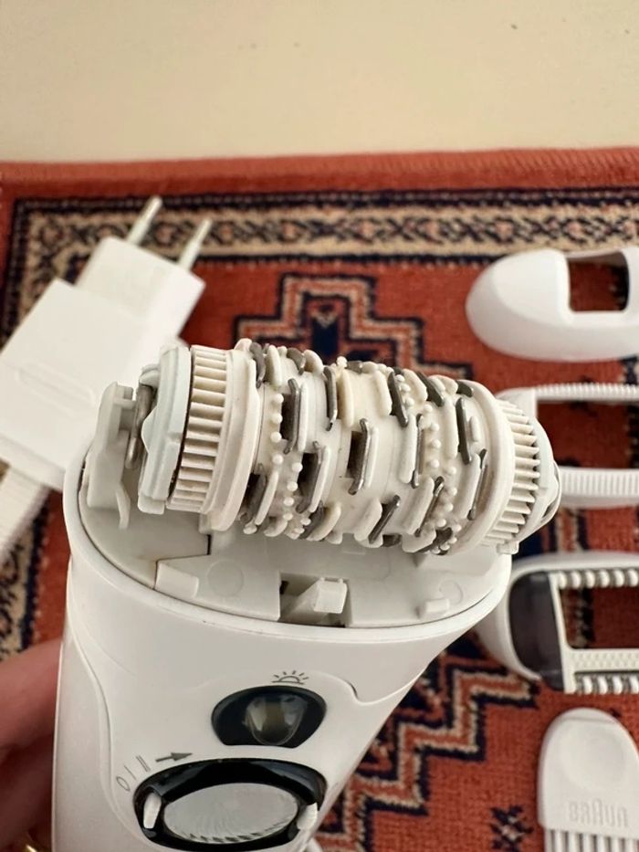 épilateur électrique sans fil étanche et rechargeable Braun Silk Epil wet&dry - photo numéro 7