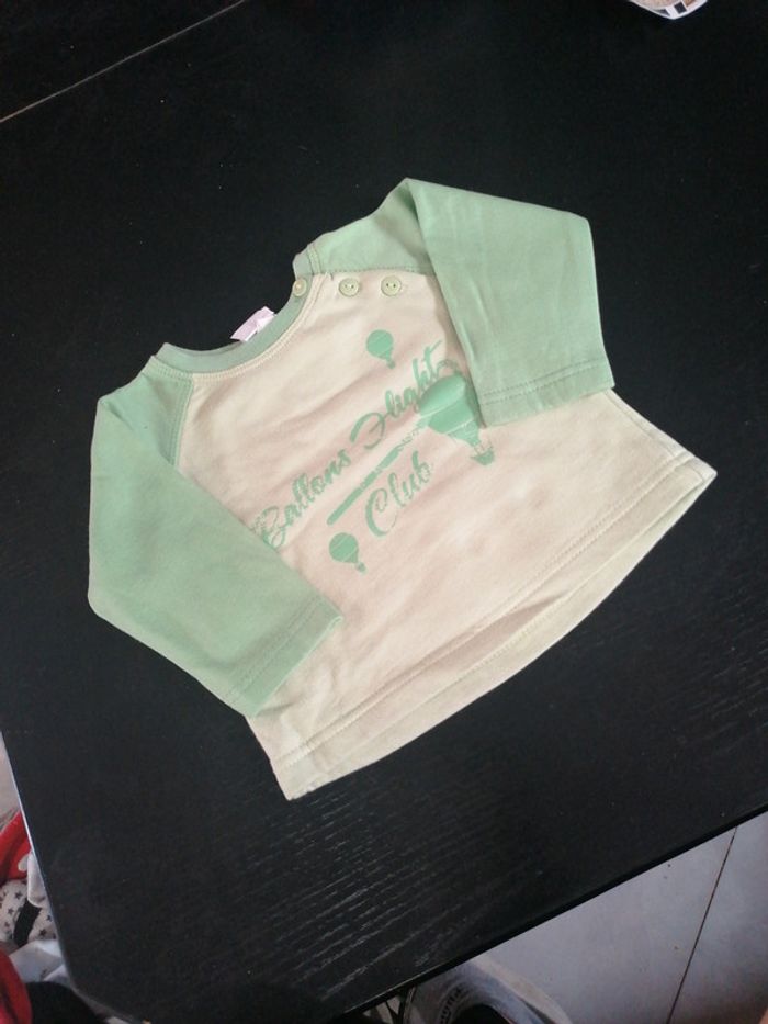 Tee shirt manches longues 6 mois