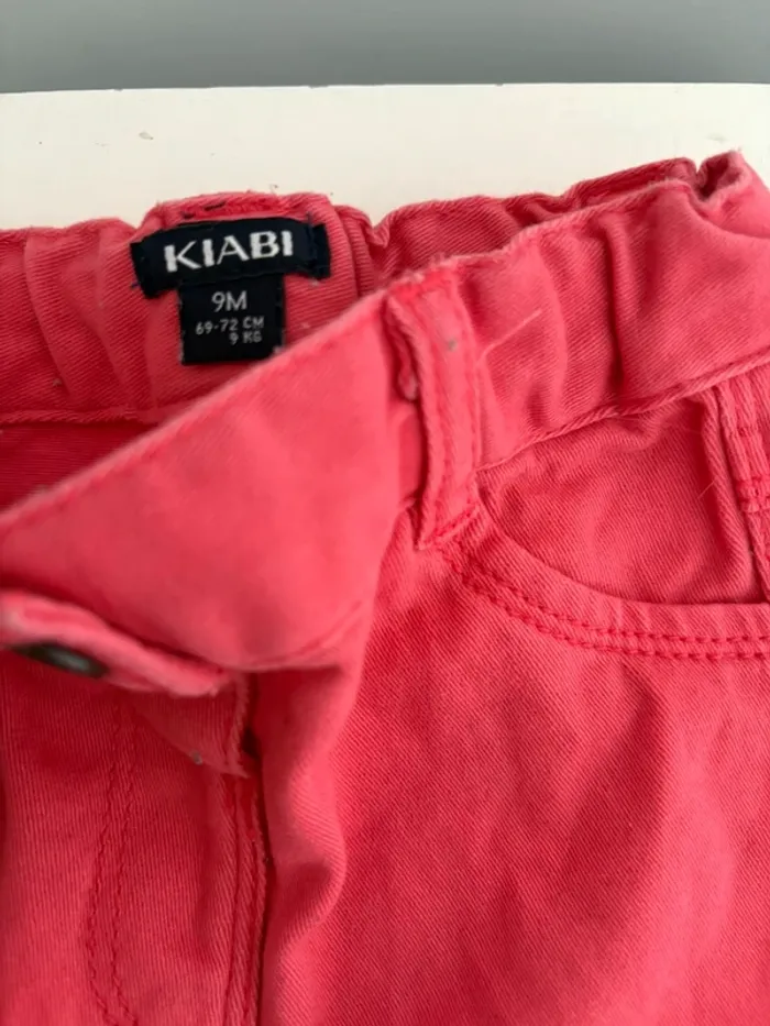 Pantalon bébé Kiabi - Taille 9 mois (69/72 cm) - Très bon état - photo numéro 4