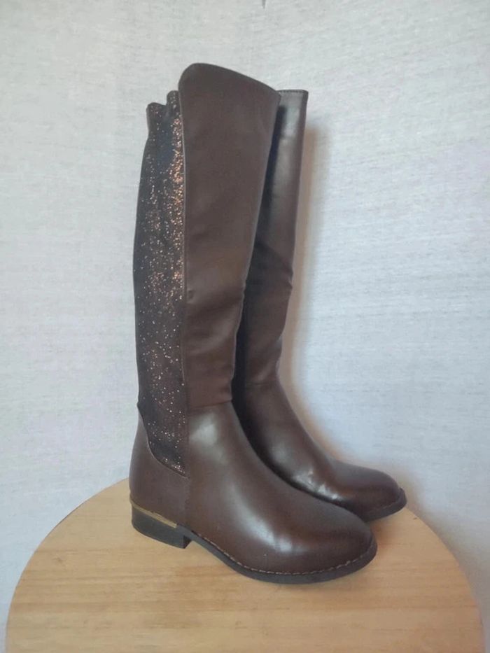 Bottes marron