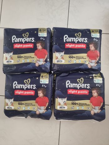 Pampers taille 6 pants night 