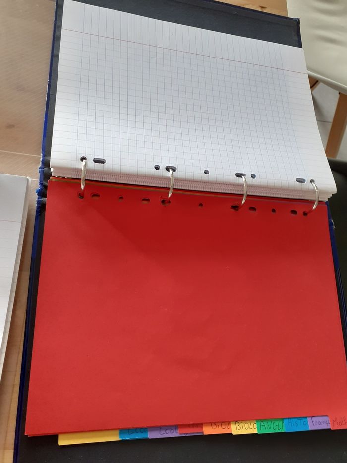 Lot fournitures scolaires