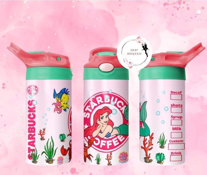 Ariel Starbucks - Gourde Thermos Kids