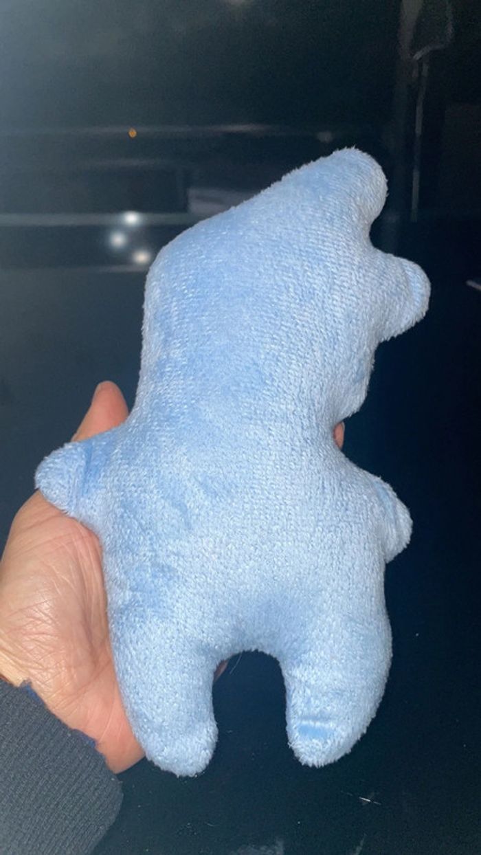 Peluche bleue ~20cm - photo numéro 2