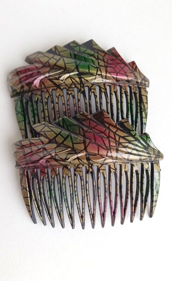 Peignes , accessoire cheveux vintage