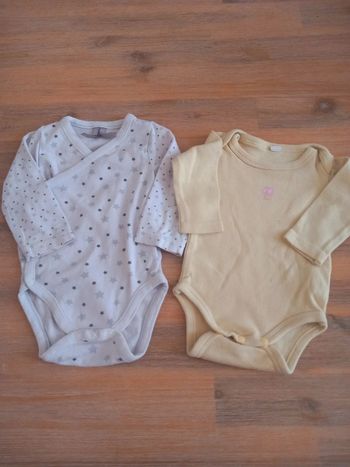Lot de 2 bodies bébé – Orchestra 1 mois & 56 cm