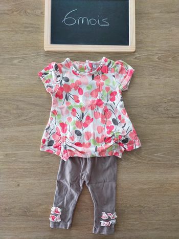 Ensemble fille taille 6mois