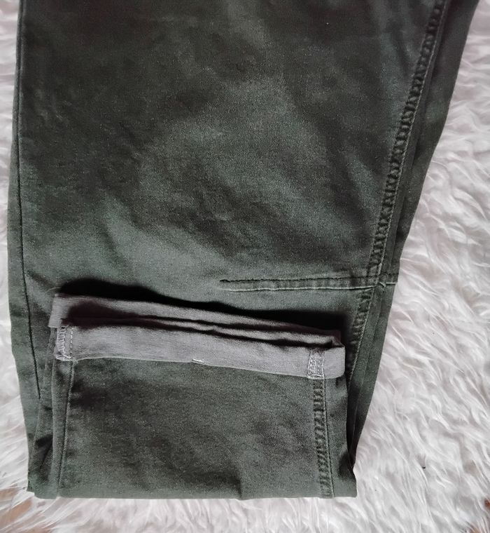 Pantalon large kaki coupe confort taille L - photo numéro 5