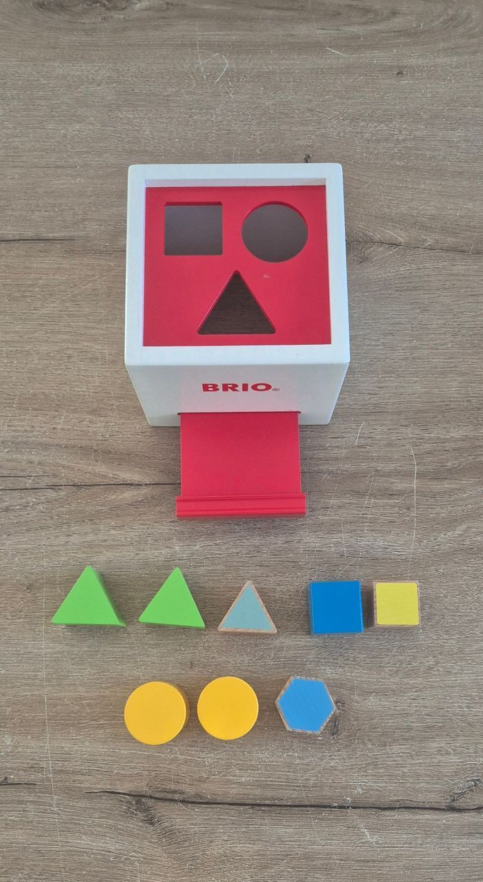 Boîte à formes en bois Brio - photo numéro 1