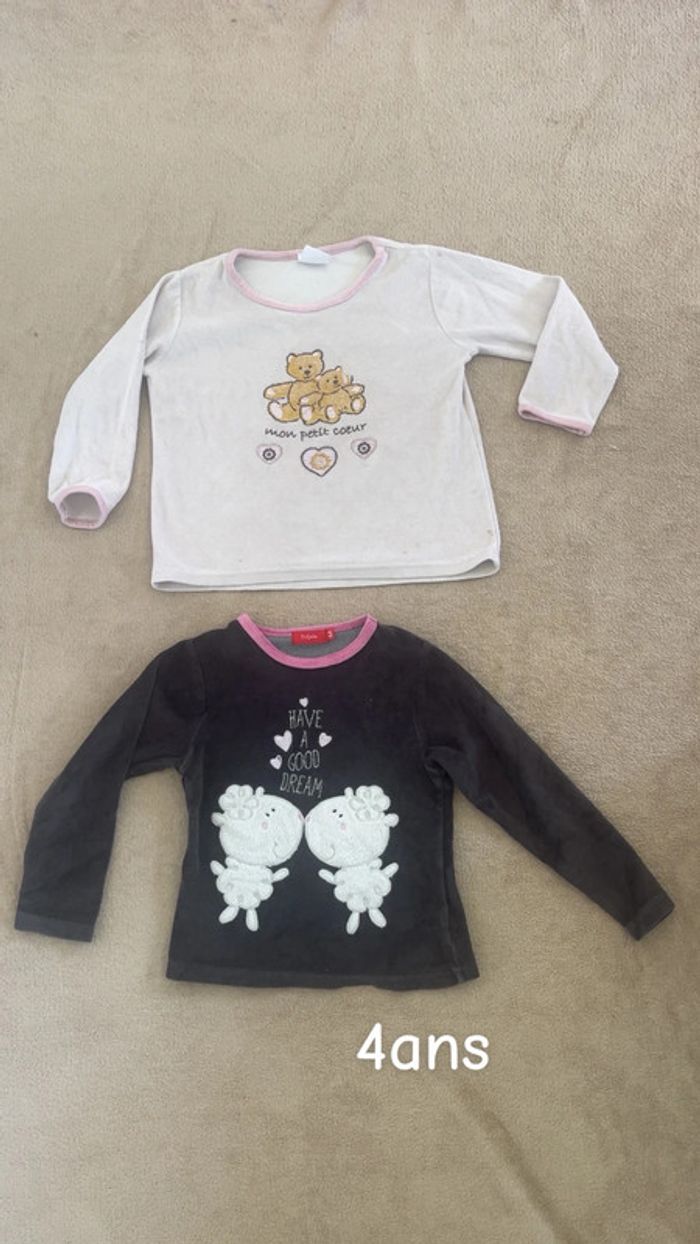 Haut pyjama 4ans