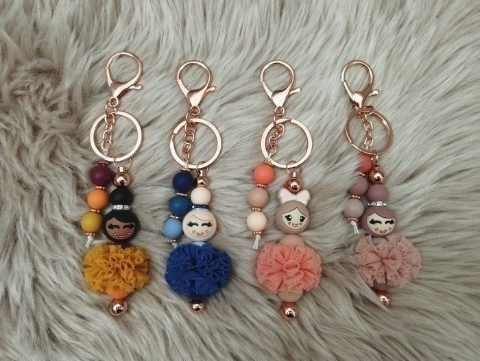 Porte clé poupee - photo numéro 2