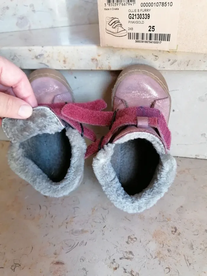 Bottines hiver taille 25 - photo numéro 6