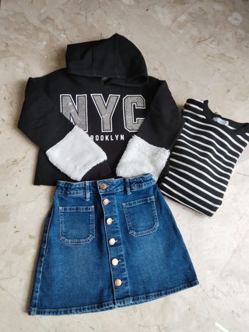 Lot vêtements fille 9 ans 