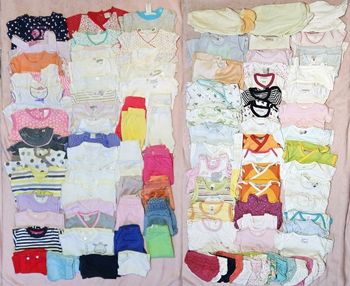 Lot de 105 vêtements bébé 0-3 mois
