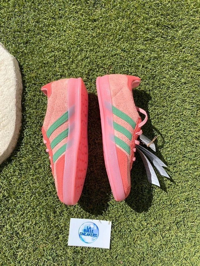 Adidas gazelle indoor rose verte taille 41 - photo numéro 3