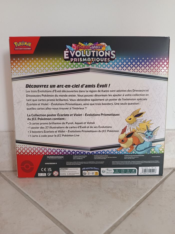 Coffret poster évolution prismatique [NEUF] - photo numéro 2