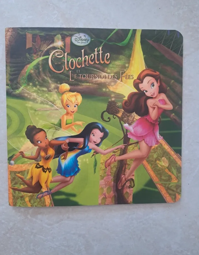 Livre La fée clochette Le Monde enchanté Disney en TBE