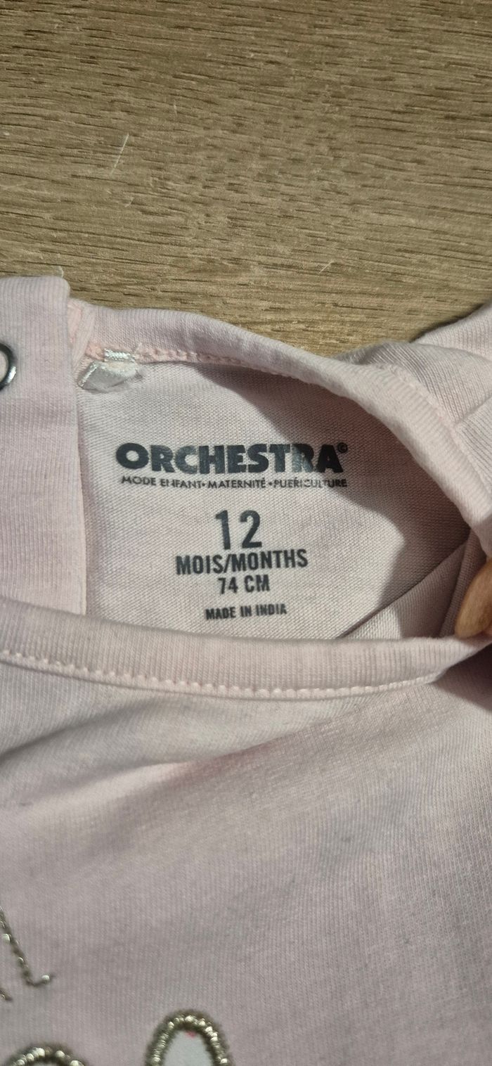 Lot t-shirts MC 12 mois - photo numéro 7