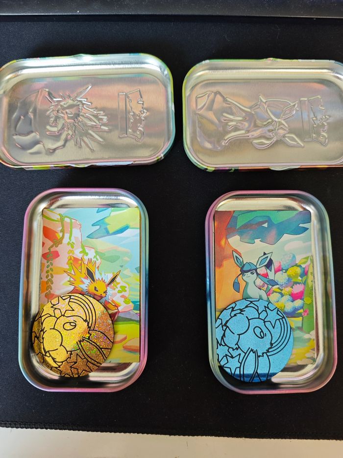 Mini Tin évolution prismatique vide - photo numéro 3
