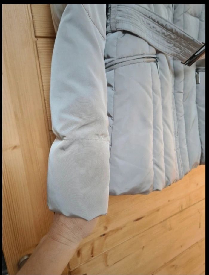 Veste matelassée ou doudoune gris souris Taille S - photo numéro 2