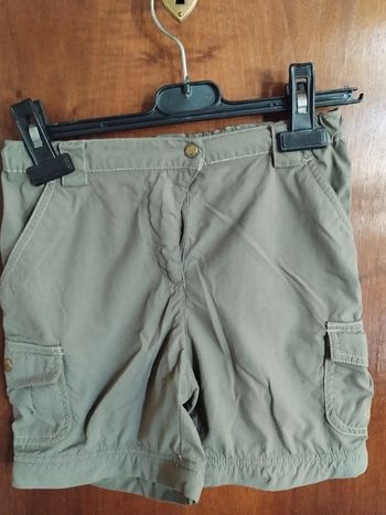 🟩 Décathlon - Short - kaki - 10 ans 🟩
