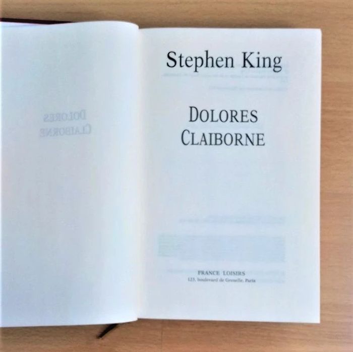 Dolores Claiborne de Stephen King - photo numéro 3