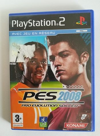 Jeu PS2 "PES 2008"