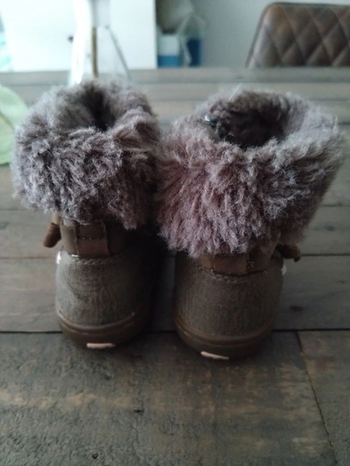 Bottines fourrure bébé fille Mayoral t 21 - photo numéro 4